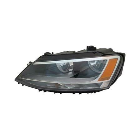 ESCAPADA Halogen Left Hand Side Headlight for 2011-2016 Volkswagen Jetta ES3635225